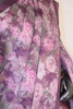 Designer Floral Prints Pure Satin Crepe Silk Saree 